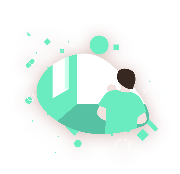 Koju saabumine illustratsioon